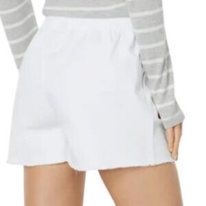 Vineyard Vines Women's White Shorts Pull On Frayed Hem - Size S